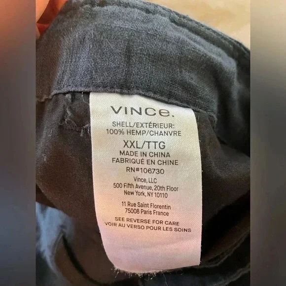 Men’s Vince Lightweight Hemp Short - Picture 5 of 9